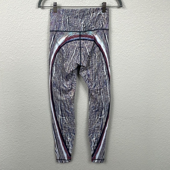 Lululemon Wunder Under Hi Rise Tight Leggings 28” Polychromatic 50g Multi Black - Picture 6 of 13